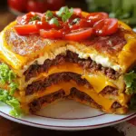 Cheeseburger-Torte