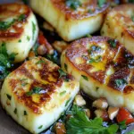 Crispy Pan-Fried Halloumi