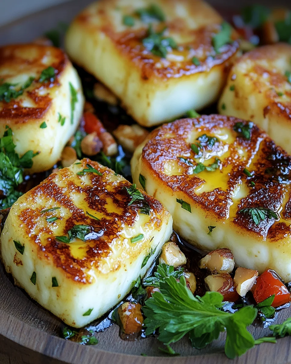 Crispy Pan-Fried Halloumi