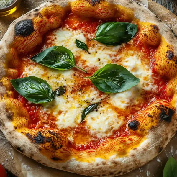 Der beste italienische Pizzateig und Pizza Margherita