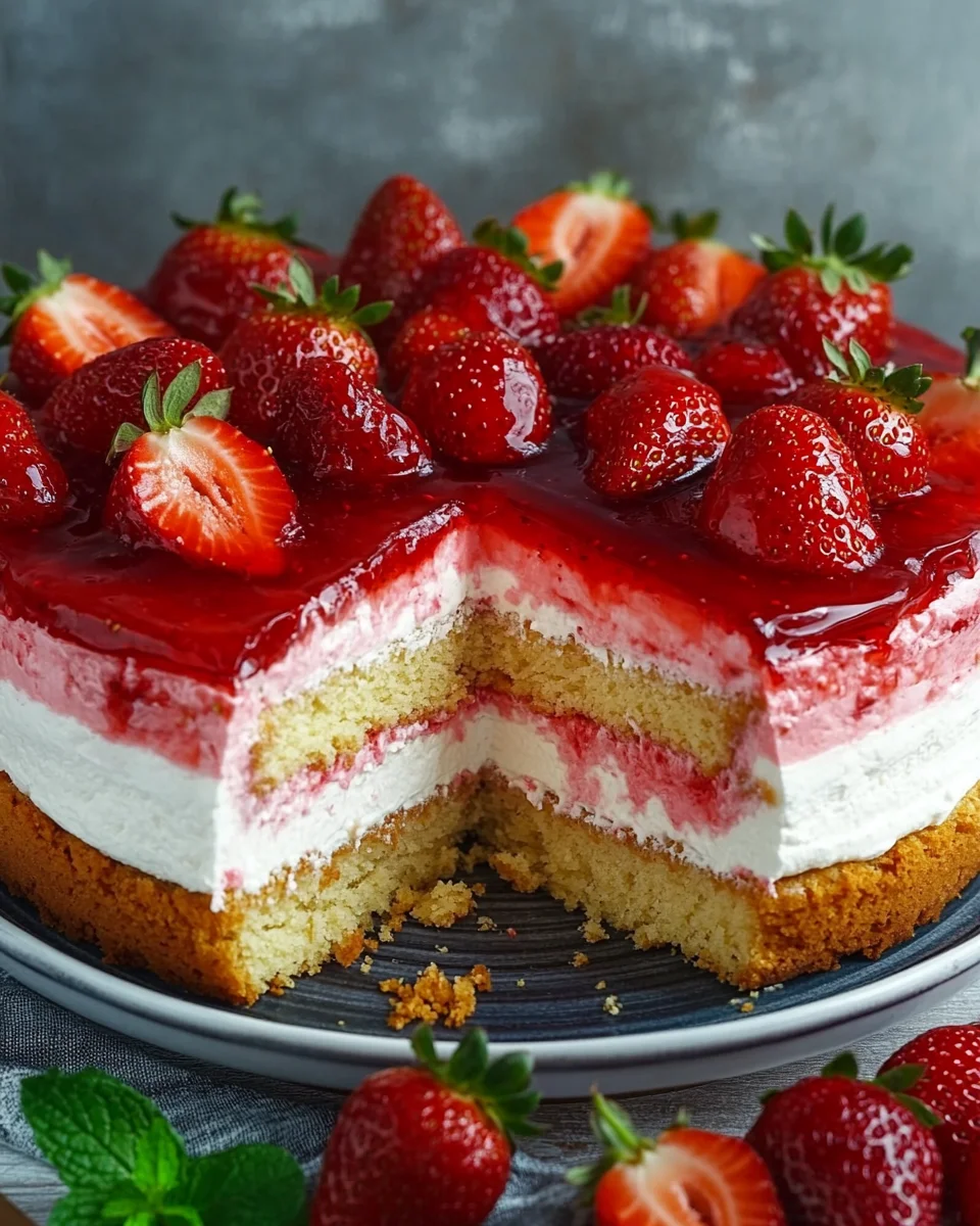 Erdbeertorte
