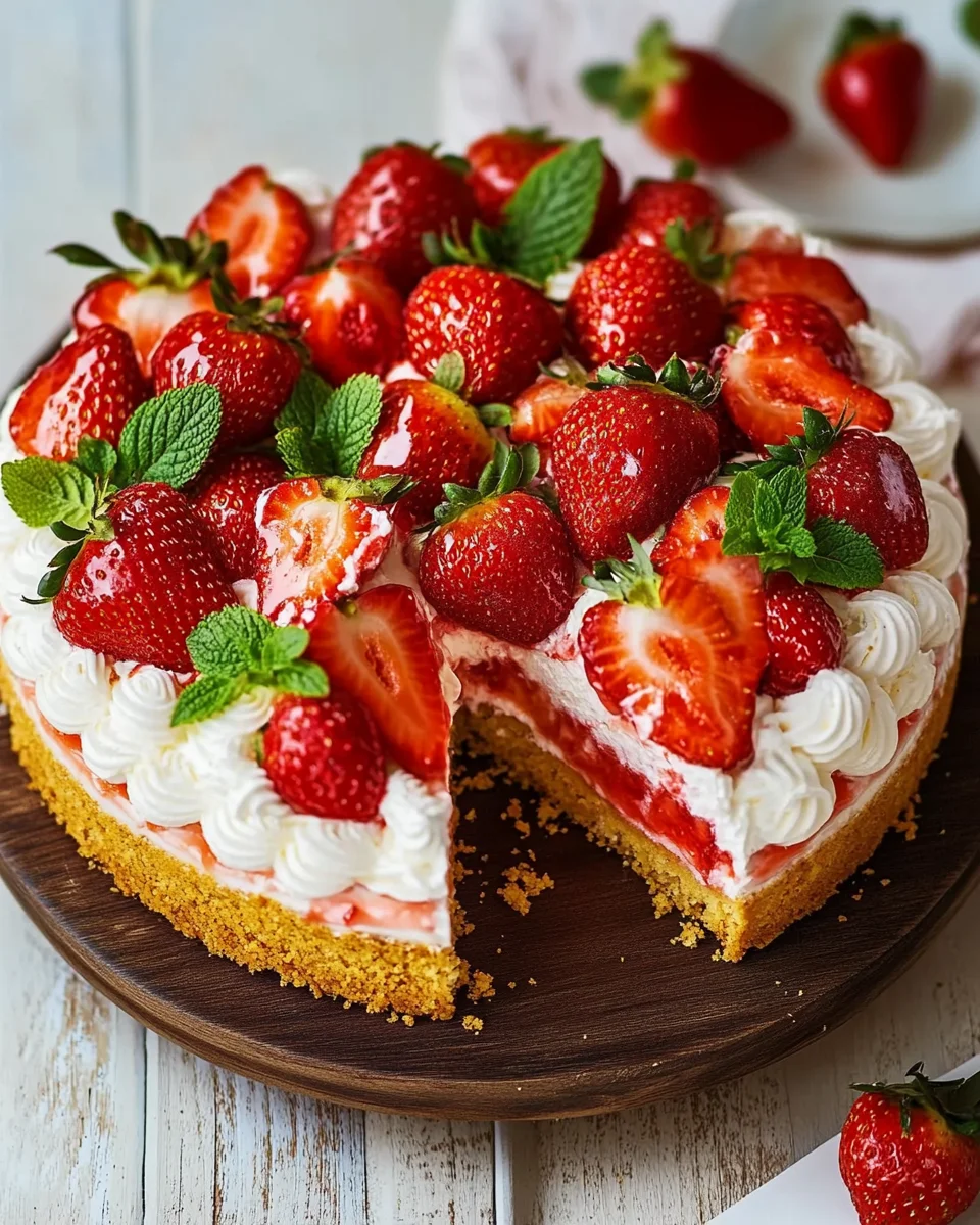 Erdbeertorte