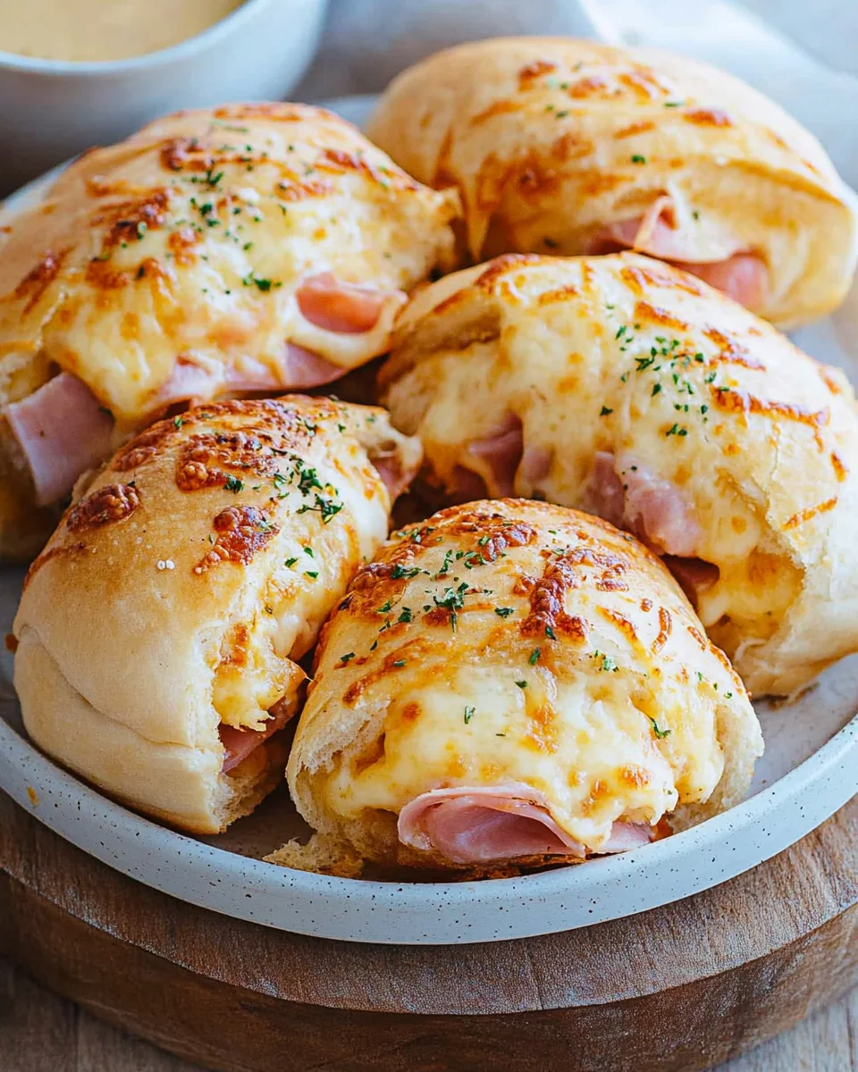 Gefüllte Pizzabrötchen selber machen