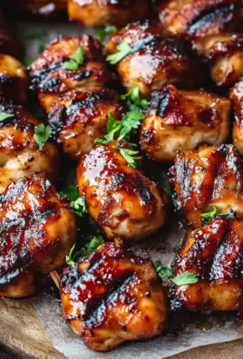 Gegrillte Honig-BBQ-Bacon-Hühnchen-Spieße einfach zubereiten 26 Gegrillte Honig-BBQ-Bacon-Hühnchen-Spieße einfach zubereiten
