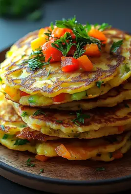 Keto Gemüse-Pfannkuchen