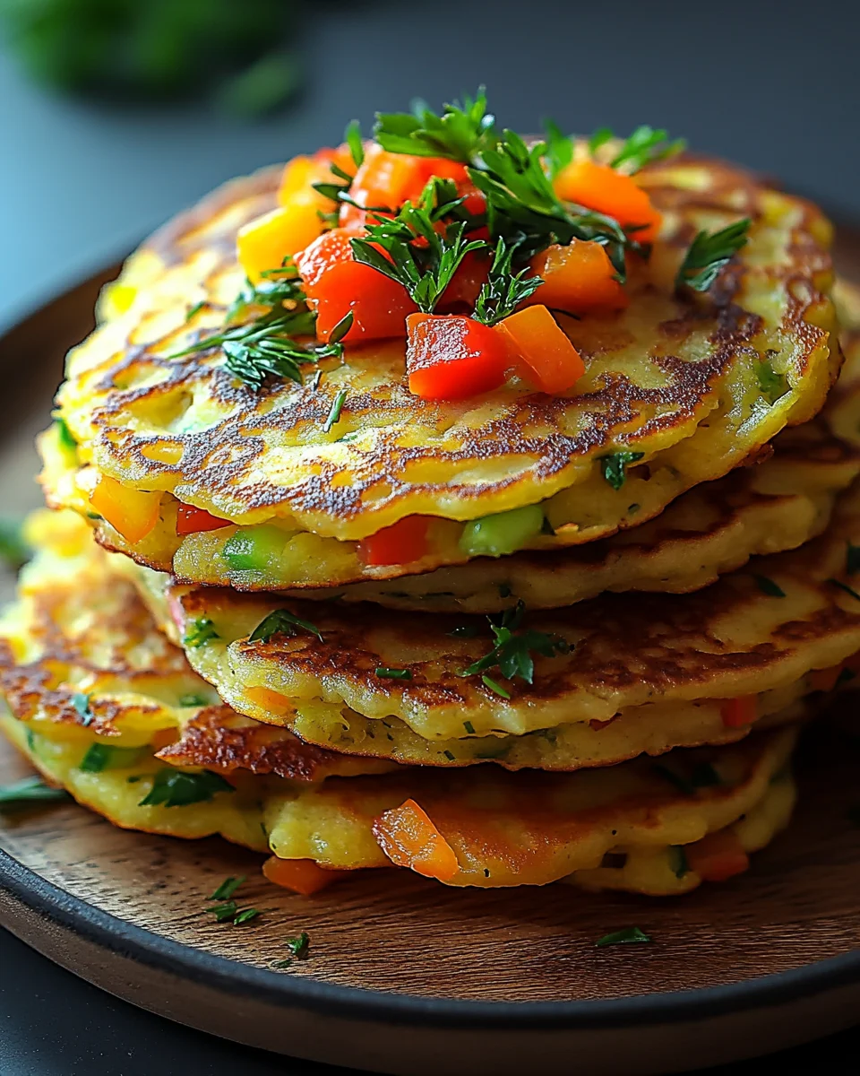Keto Gemüse-Pfannkuchen