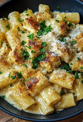 Knoblauchbutter-Hähnchen mit Rigatoni und Parmesan 31 Knoblauchbutter-Hähnchen mit Rigatoni und Parmesan