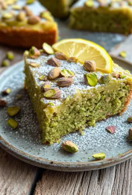 Pistazienkuchen mit Zitrone und Mandeln 25 Pistazienkuchen mit Zitrone und Mandeln