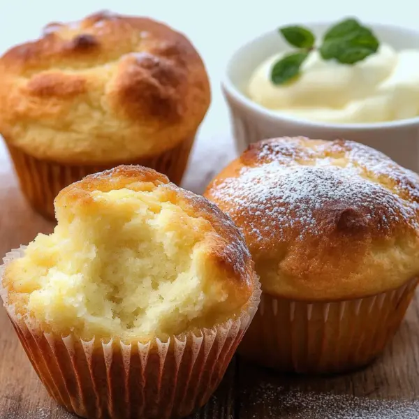 Quark Muffins Mit Vanillepudding Rezept