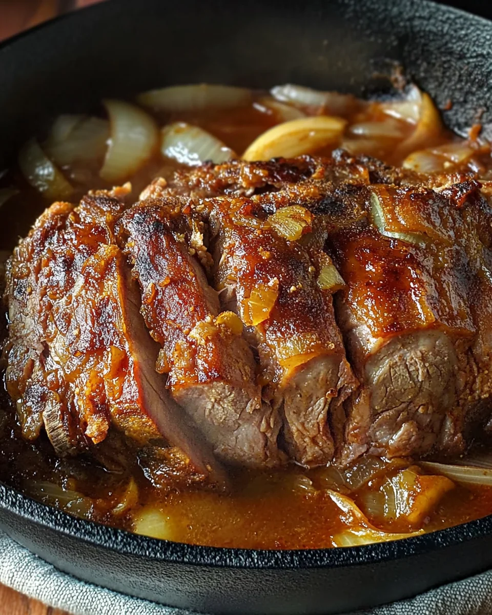 R&auml;uberbraten Rezept, schmort im Ofen einfach vor sich hin!