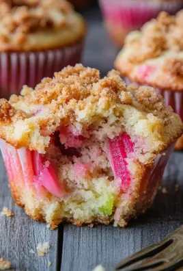 Rhabarber-Muffins mit Vanillestreuseln 23 Rhabarber-Muffins mit Vanillestreuseln