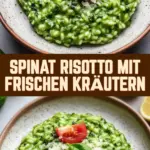 Spinat Risotto mit frischen Kräutern 25 Pinterest Hidden Image