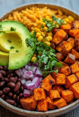 Süßkartoffel Burrito Bowl 24 Süßkartoffel Burrito Bowl