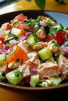 Thunfisch-Hüttenkäse-Salat