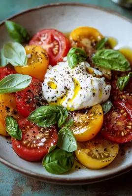Tomatensalat mit Burrata