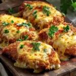 &Uuml;berbackene Partyschnitzel