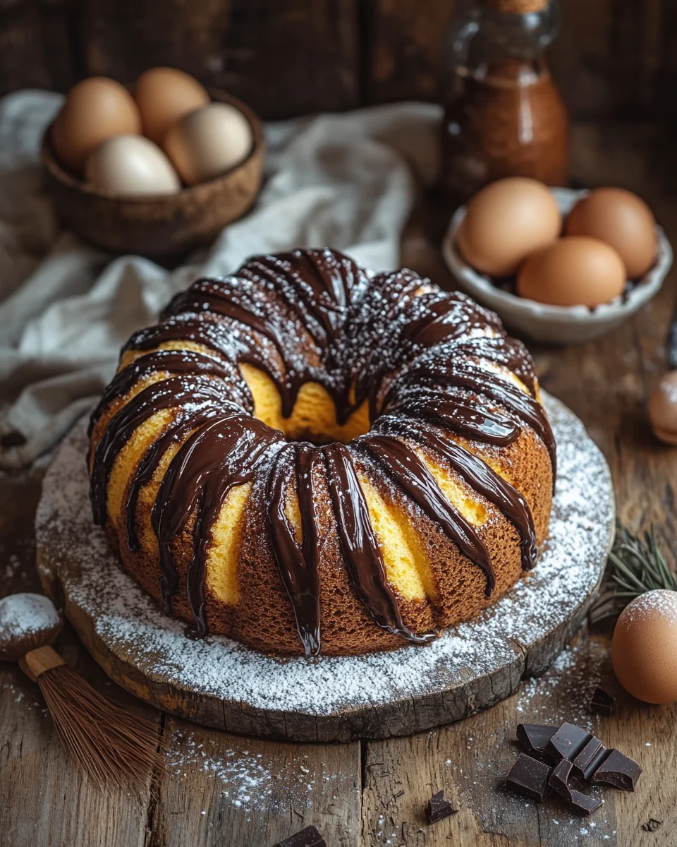 Eierlikör-Marmorkuchen