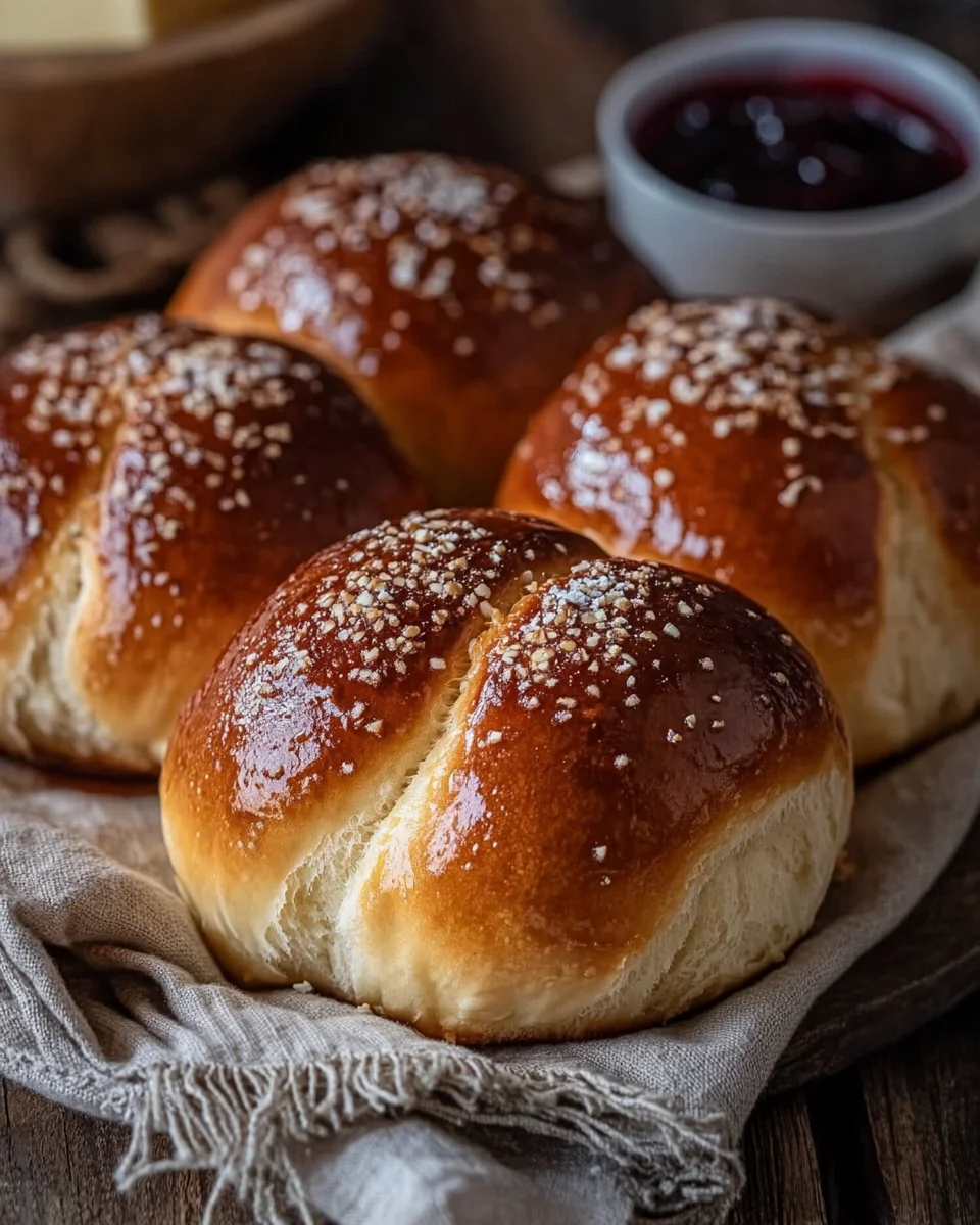 Fluffige Milchbrötchen 20 Fluffige