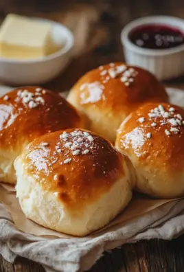 Fluffige Milchbrötchen
