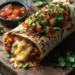 Gegrillter K&auml;se-Burrito