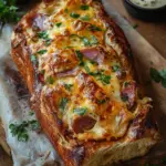 Handbrot mit Schinken und K&auml;se