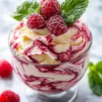 Himbeerwolke mit Mascarponecreme