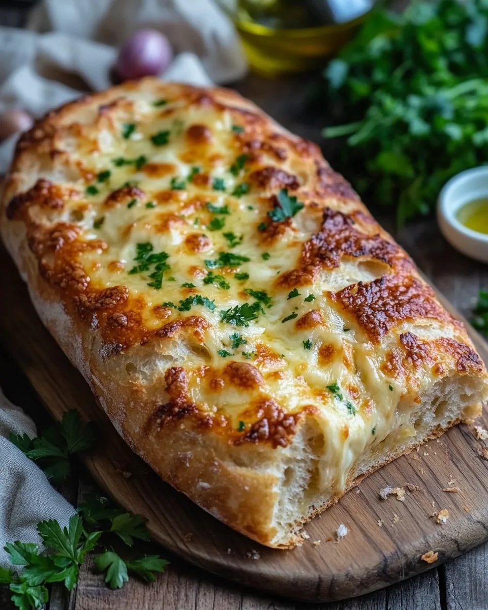 K&auml;se-Knoblauchbrot