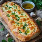 K&auml;se-Knoblauchbrot zum Aufbacken