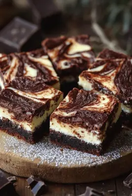 Käsekuchen Brownies mit Frischkäse und Schokolade 24 Käsekuchen Brownies mit Frischkäse und Schokolade
