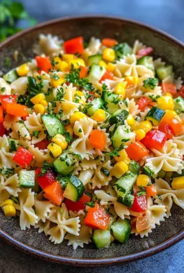 Kinder Nudelsalat mit Frischkäse