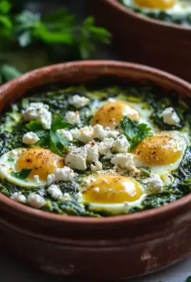 Low Carb Spinat-Auflauf mit Feta und Ei 23 Low Carb Spinat-Auflauf mit Feta und Ei
