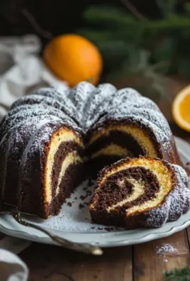 Marmor-Lebkuchen-Gugelhupf 25 Marmor-Lebkuchen-Gugelhupf