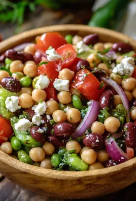 Mediterraner Bohnensalat 26 Mediterraner Bohnensalat