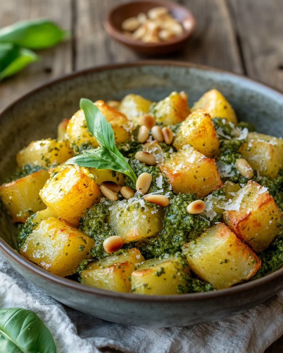 Pesto-Kartoffel-Bowl