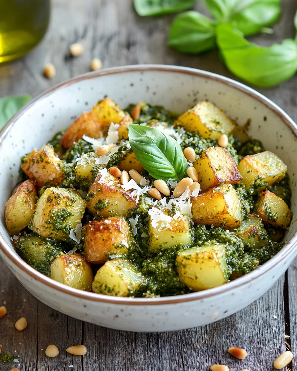 Pesto-Kartoffel-Bowl