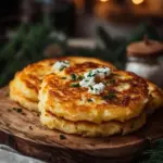 R&ouml;stiecken mit Feta &uuml;berbacken