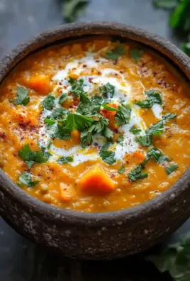 Rote Linsensuppe mit Süßkartoffeln 31 Rote Linsensuppe mit Süßkartoffeln