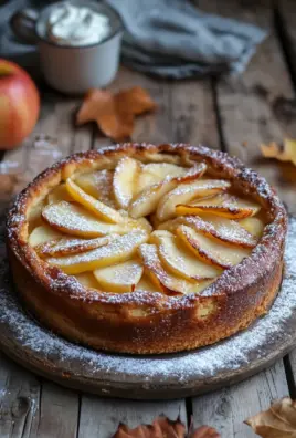 Saftiger Apfelkuchen mit Pudding