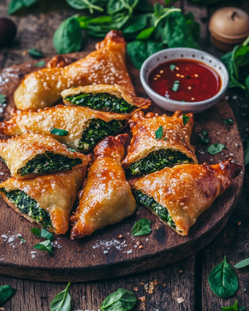 Vegane Kartoffeltaschen mit Spinat-Frischkäse-Füllung 26 Vegane Kartoffeltaschen mit Spinat-Frischkäse-Füllung