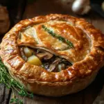 Wirsing-Pie mit Pilz-Linsen-Kartoffelf&uuml;llung